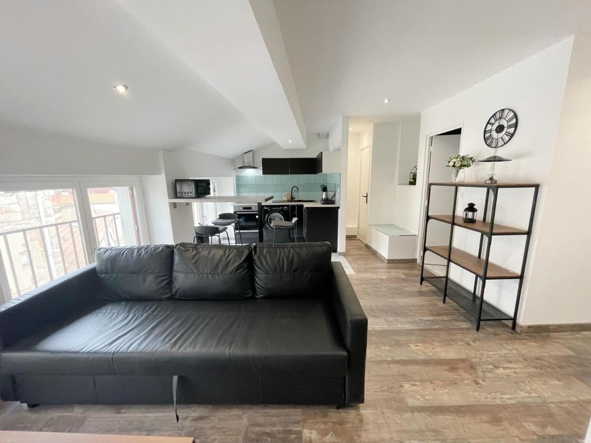 017 Chic & Cosy F2 53M2 Hypercentre Wifi Smart Tv Netflix Apartment Saint-Etienne  Bagian luar foto