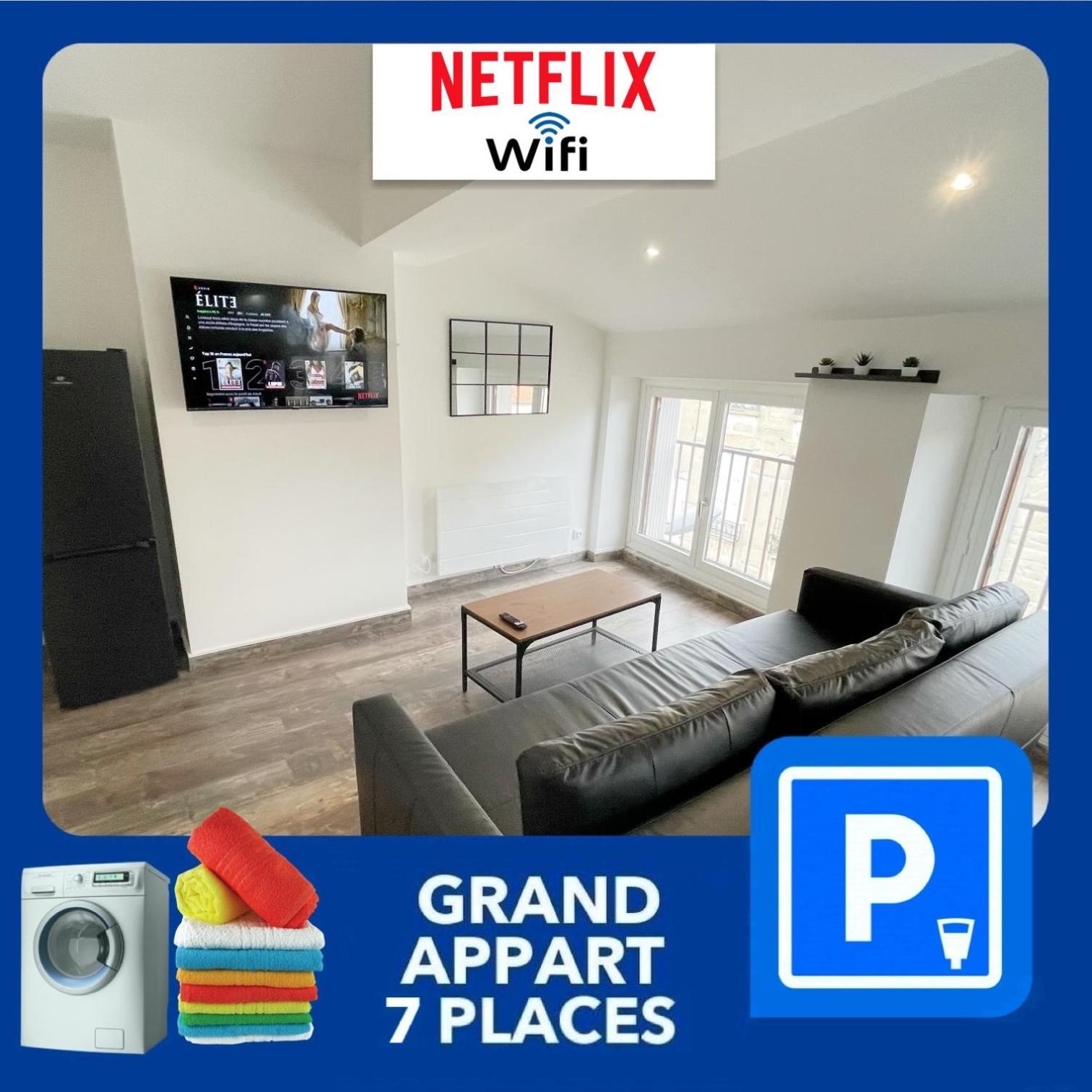 017 Chic & Cosy F2 53M2 Hypercentre Wifi Smart Tv Netflix Apartment Saint-Etienne  Bagian luar foto